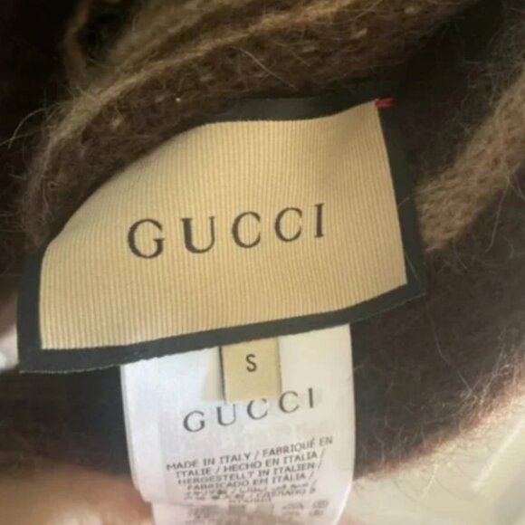 Gucci Reversible GG Mohair Cardigan - Picture 2 of 7